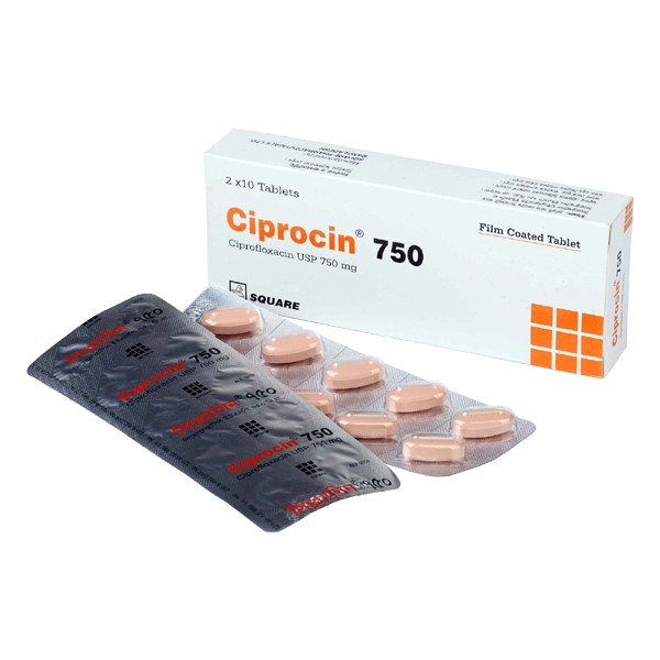 CIPROCIN 750mg Tab.